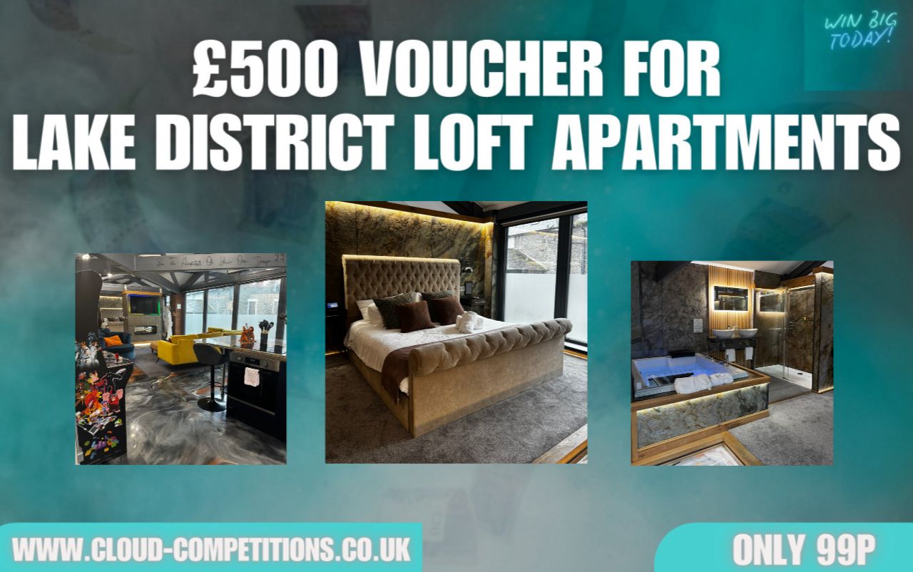Won £500 Voucher For Lake District Loft Apartments